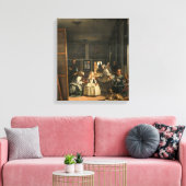 Las Meninas | Diego Velá zquez | Leinwanddruck (Insitu (Wohnzimmer))