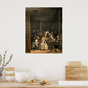 Las Meninas Diego Velázquez Poster