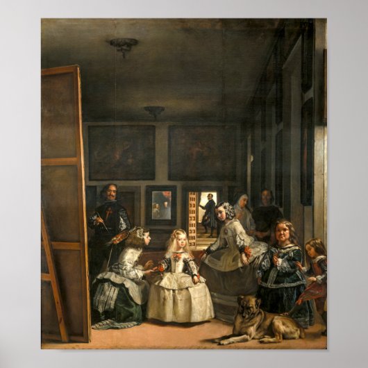Las Meninas | Diego Velá zquez | Poster (Vorne)