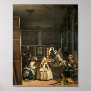 Las Meninas Diego Velázquez Poster
