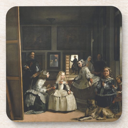 Las Meninas Diego Velázquez Kunstkunst Getränkeuntersetzer (Vorderseite)
