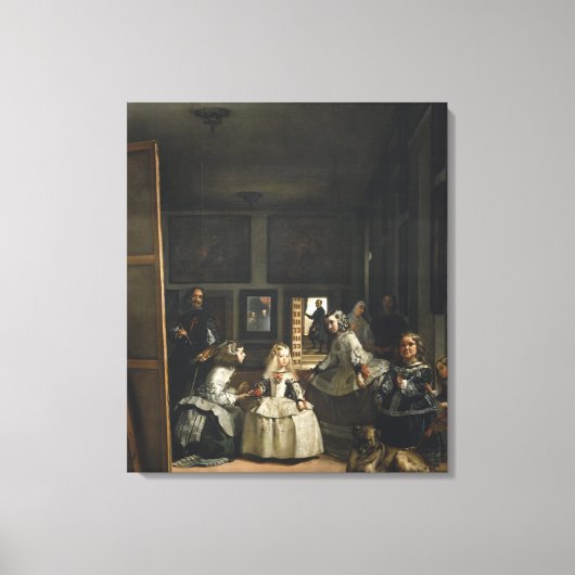 Las Meninas Diego Velázquez Kunstkunst Leinwanddruck (Vorderseite)