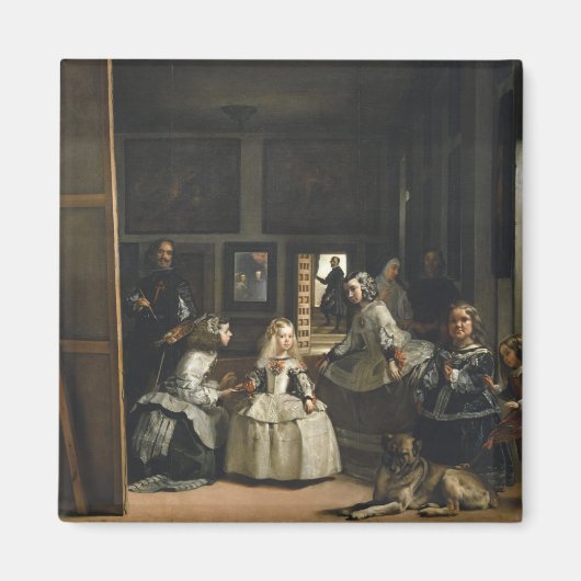 Las Meninas Diego Velázquez Kunstkunst Magnet (Vorne)