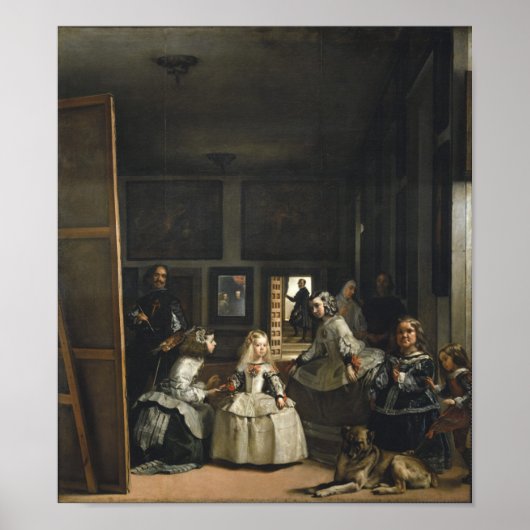 Las Meninas Diego Velázquez Kunstkunst Poster (Vorne)