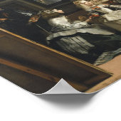 Las Meninas Diego Velázquez Kunstkunst Poster (Ecke)