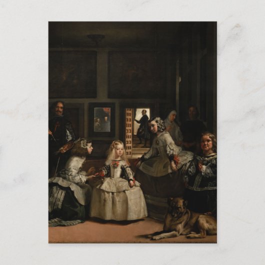 Las Meninas Diego Velázquez Kunstkunst Postkarte (Vorderseite)