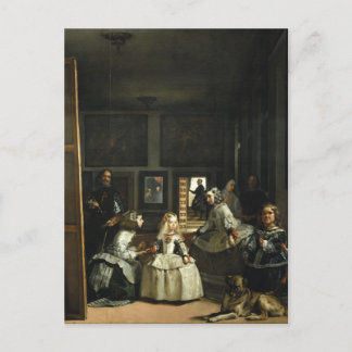 Las Meninas Diego Velázquez schöne Kunst Postkarte