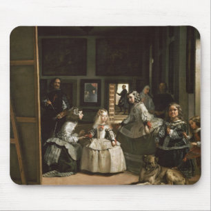 Las Meninas durch Diego Velazquez Mousepad