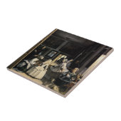 Las Meninas durch Velasquez Fliese (Seite)