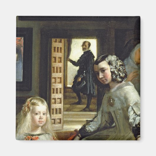 Las Meninas, Familie Philip IV, c.1656 2 Magnet (Vorne)