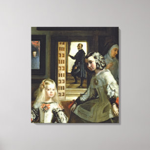 Las Meninas, Familie Philip IV, c.1656 Leinwanddruck