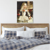 Las Meninas, Familie Philip IV, c.1656 Leinwanddruck (Insitu (Schlafzimmer))