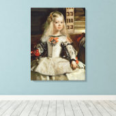 Las Meninas, Familie Philip IV, c.1656 Leinwanddruck (Insitu (Holzboden))