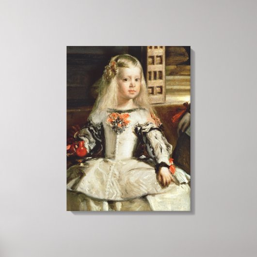 Las Meninas, Familie Philip IV, c.1656 Leinwanddruck (Vorderseite)