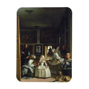 Las Meninas, Familie Philip IV, c.1656 Magnet