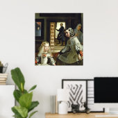Las Meninas, Familie Philip IV, c.1656 Poster (Heimbüro)