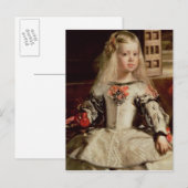 Las Meninas, Familie Philip IV, c.1656 Postkarte (Vorne/Hinten)