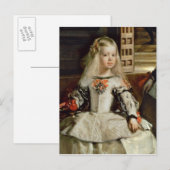 Las Meninas, Familie Philip IV, c.1656 Postkarte (Vorne/Hinten)