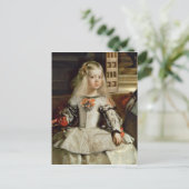 Las Meninas, Familie Philip IV, c.1656 Postkarte (Stehend Vorderseite)