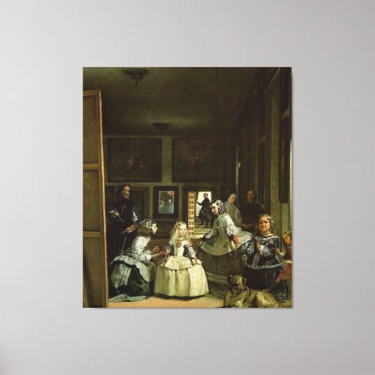 Las Meninas Leinwanddruck (Vorderseite)