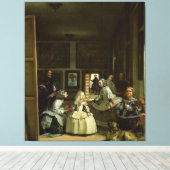 Las Meninas Leinwanddruck (Insitu (Holzboden))