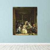 Las Meninas Leinwanddruck (Insitu (Holzboden))