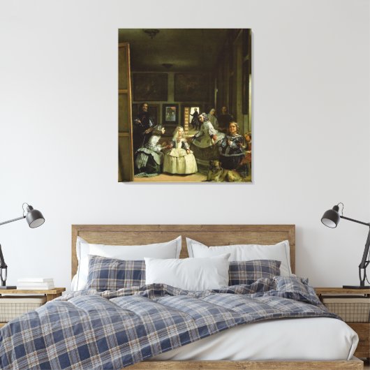 Las Meninas Leinwanddruck (Insitu (Schlafzimmer))