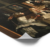 Las Meninas oder die Familie von Philip IV 1656 Poster (Ecke)