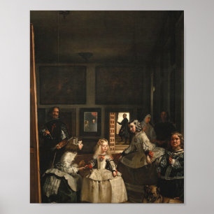 Las Meninas oder die Familie von Philip IV 1656 Poster