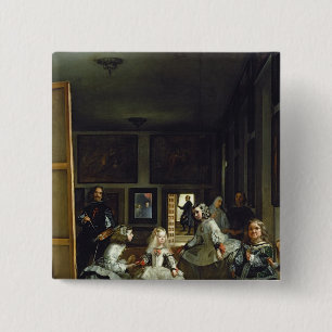 Las Meninas oder die Familie von Philip IV, c.1656 Button