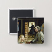 Las Meninas oder die Familie von Philip IV, c.1656 Button (Vorne & Hinten)