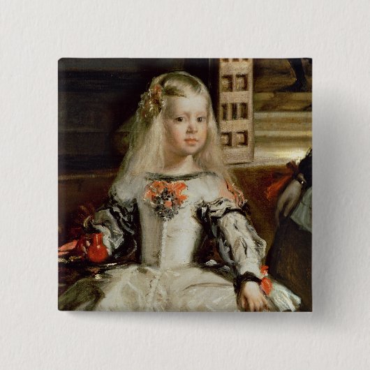 Las Meninas oder die Familie von Philip IV, c.1656 Button (Vorderseite)