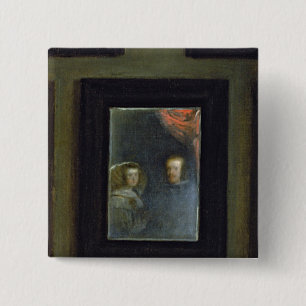 Las Meninas oder die Familie von Philip IV, c.1656 Button
