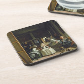 Las Meninas oder die Familie von Philip IV, c.1656 Getränkeuntersetzer (Linke Seite)