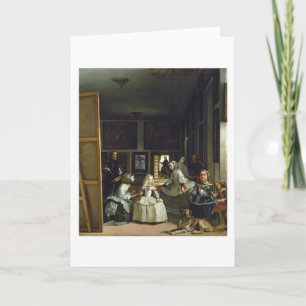 Las Meninas oder die Familie von Philip IV, c.1656 Karte