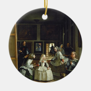 Las Meninas oder die Familie von Philip IV, c.1656 Keramikornament
