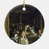 Las Meninas oder die Familie von Philip IV, c.1656 Keramikornament (Hinten)