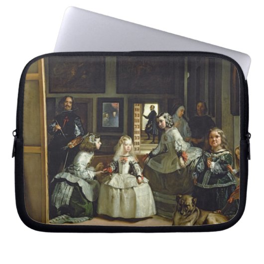 Las Meninas oder die Familie von Philip IV, c.1656 Laptopschutzhülle (Vorderseite)