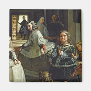 Las Meninas oder die Familie von Philip IV, c.1656 Magnet