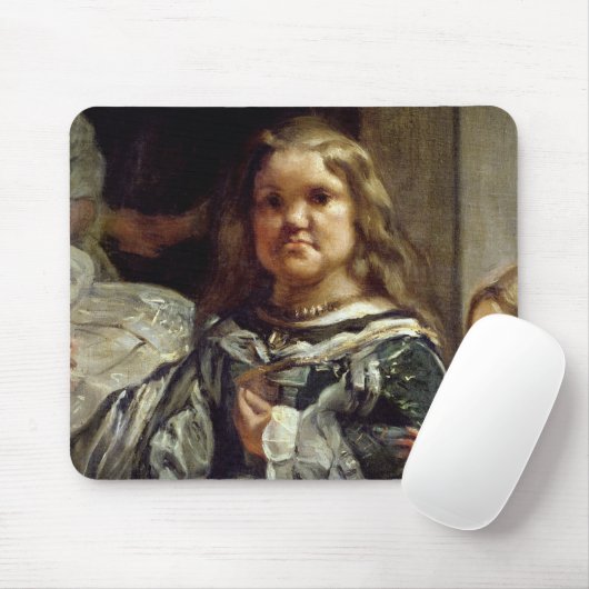 Las Meninas oder die Familie von Philip IV, c.1656 Mousepad (Mit Mouse)