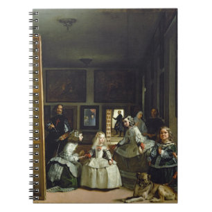 Las Meninas oder die Familie von Philip IV, c.1656 Notizblock