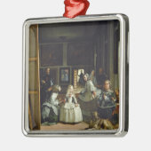Las Meninas oder die Familie von Philip IV, c.1656 Ornament Aus Metall (Links)