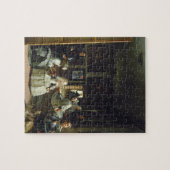 Las Meninas oder die Familie von Philip IV, c.1656 Puzzle (Horizontal)