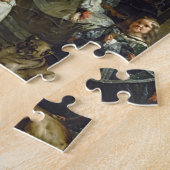 Las Meninas oder die Familie von Philip IV, c.1656 Puzzle (Seite)
