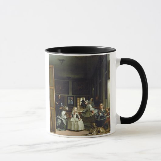 Las Meninas oder die Familie von Philip IV, c.1656 Tasse (Rechts)