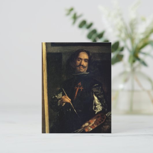 Las Meninas oder die Familie von Philip IV Postkarte (Stehend Vorderseite)