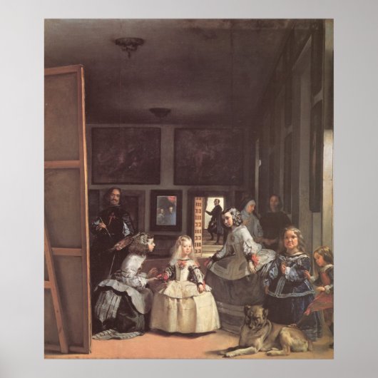 Las Meninas Poster (Vorne)