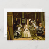 Las Meninas Postkarte (Vorne/Hinten)