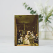 Las Meninas Postkarte (Stehend Vorderseite)