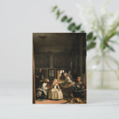Las Meninas von Diego Velazquez Feiertagspostkarte (Stehend Vorderseite)